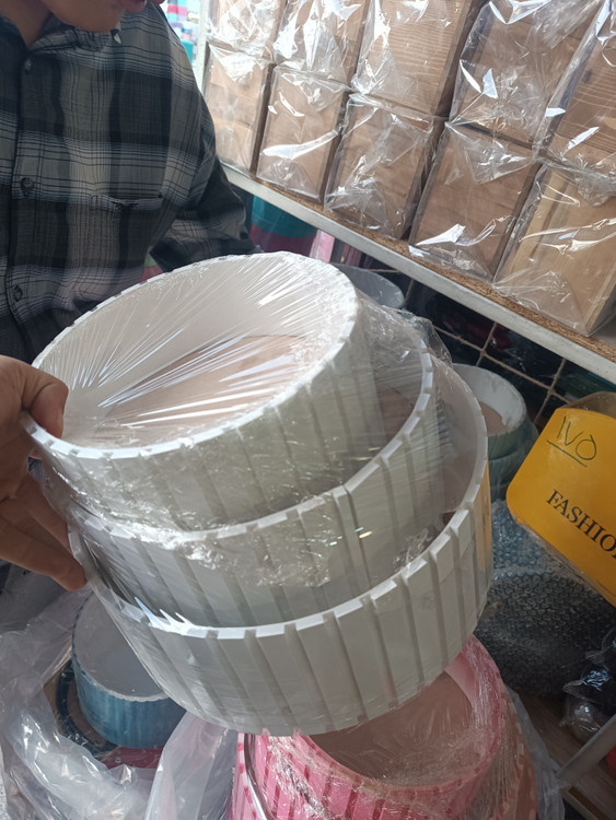 عکس محصول باکس گل گرد کرکره ای ۳سایز
